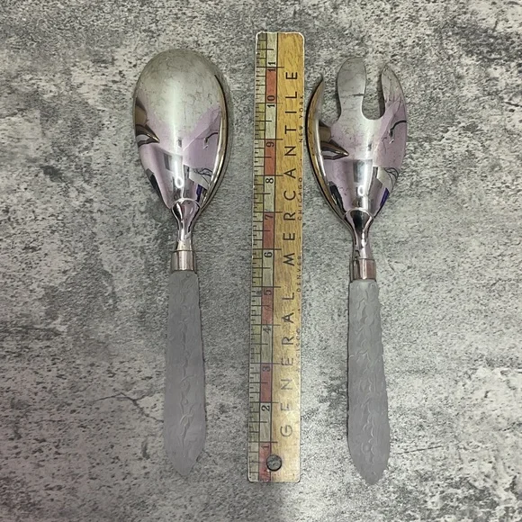 Mikasa Winter Holly Salad Serving Set - Picture 5 of 8